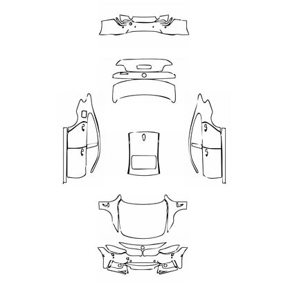 Pre-Cut PPF BMW 4 Series Gran Coupe M Sport 2016 - PPF-Kits
