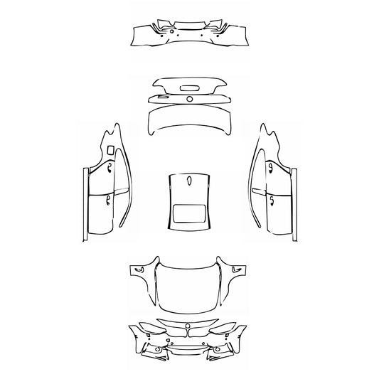Pre-Cut PPF BMW 4 Series Gran Coupe M Sport 2017 - PPF-Kits