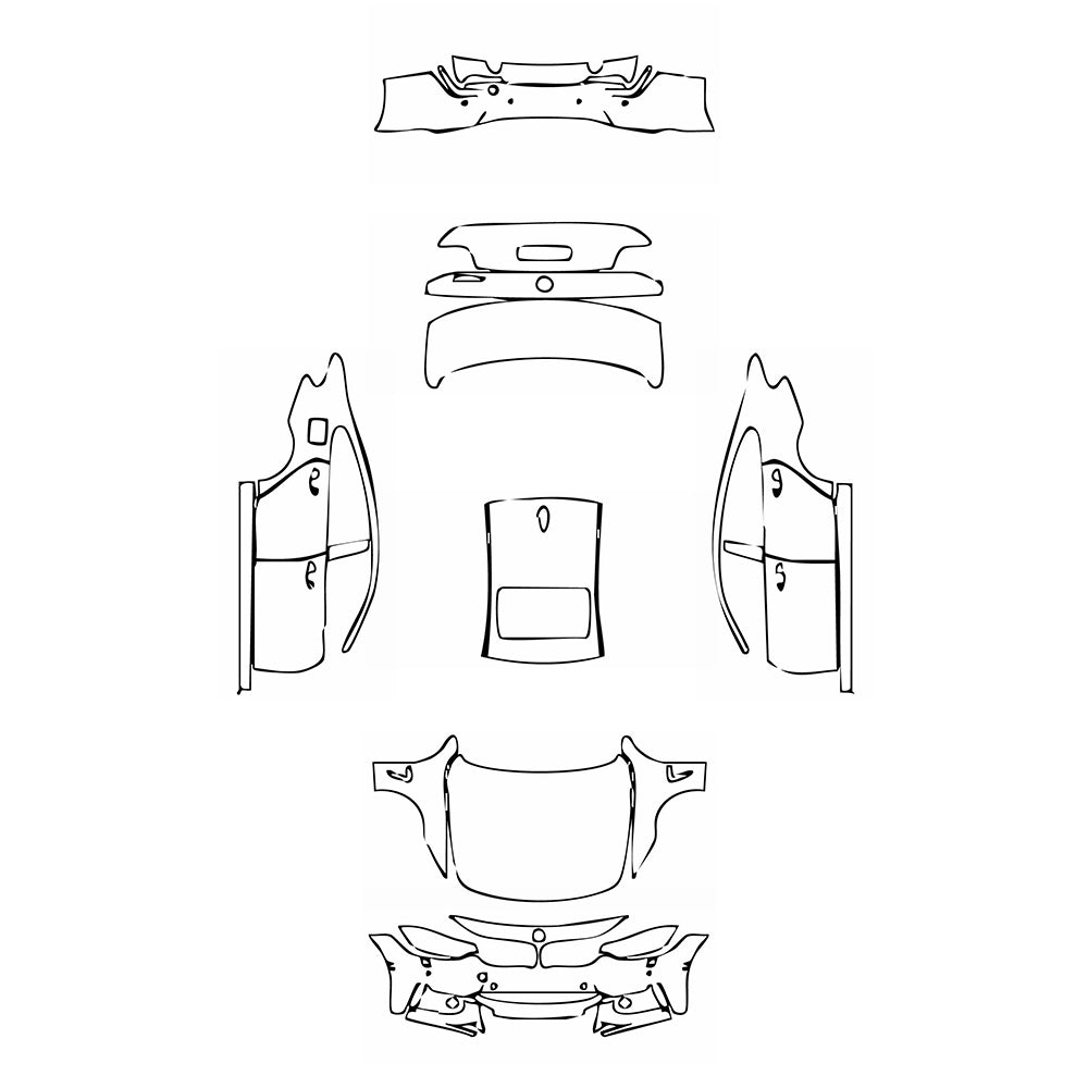 Pre-Cut PPF BMW 4 Series Gran Coupe M Sport 2018 - PPF-Kits