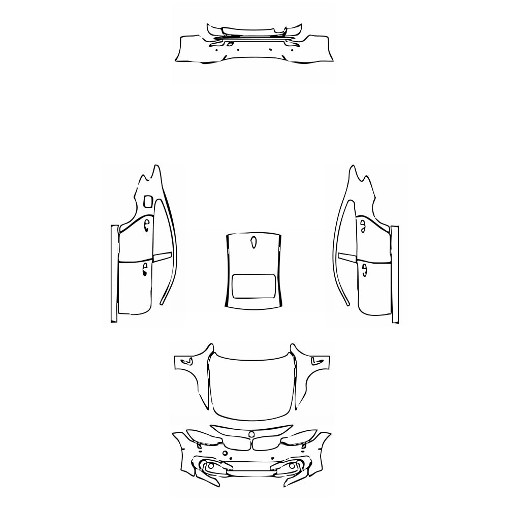 Pre-Cut PPF BMW 4 Series Gran Coupe Sport 2019 - PPF-Kits