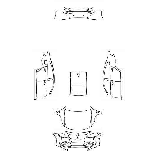 Pre-Cut PPF BMW 4 Series Gran Coupe Sport 2019 - PPF-Kits