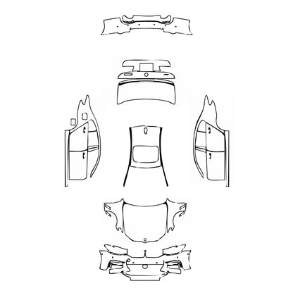 Pre-Cut PPF BMW 5 Series Sedan M550i 2019 - PPF-Kits