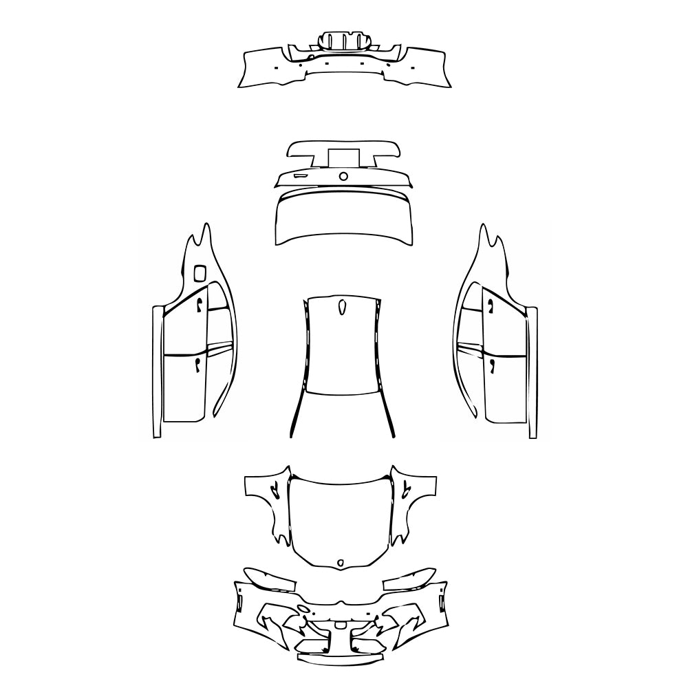 Pre-Cut PPF BMW 5 Series Sedan M5 2022 - PPF-Kits