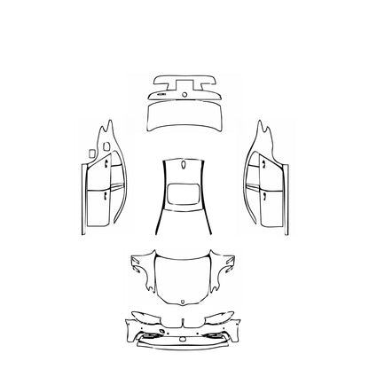 Pre-Cut PPF BMW 5 Series Sedan Standard Wheelbase Base 2019 - PPF-Kits