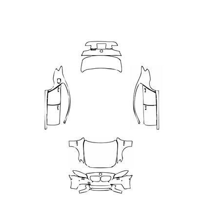 Pre-Cut PPF BMW 5 Series Sedan Standard Wheelbase M Sport 2016 - PPF-Kits