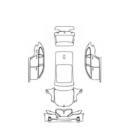 Pre-Cut PPF BMW 5 Series Touring Base 2022 - PPF-Kits