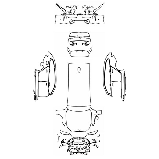 Pre-Cut PPF BMW 5 Series Touring M5 2025 - PPF-Kits