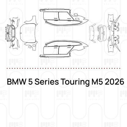 Pre-Cut PPF BMW 5 Series Touring M5 2026