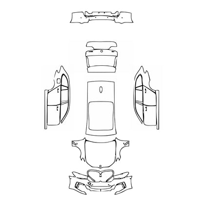 Pre-Cut PPF BMW 5 Series Touring M Sport 2022 - PPF-Kits
