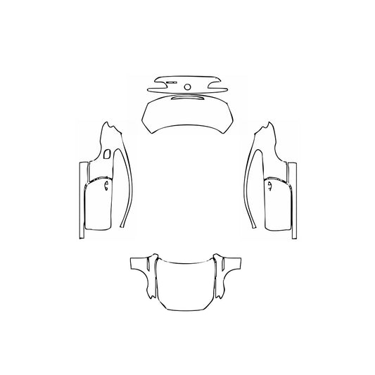 Pre-Cut PPF BMW 6 Series Coupe Base 2014 - PPF-Kits