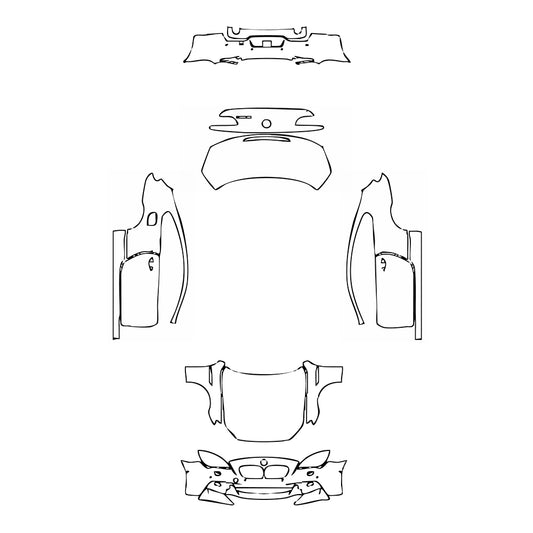 Pre-Cut PPF BMW 6 Series Coupe M Sport 2013 - PPF-Kits