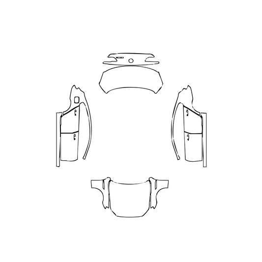 Pre-Cut PPF BMW 6 Series Gran Coupe Base 2012 - PPF-Kits