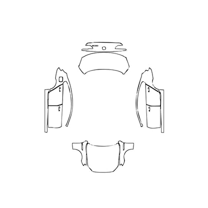 Pre-Cut PPF BMW 6 Series Gran Coupe Base 2013 - PPF-Kits