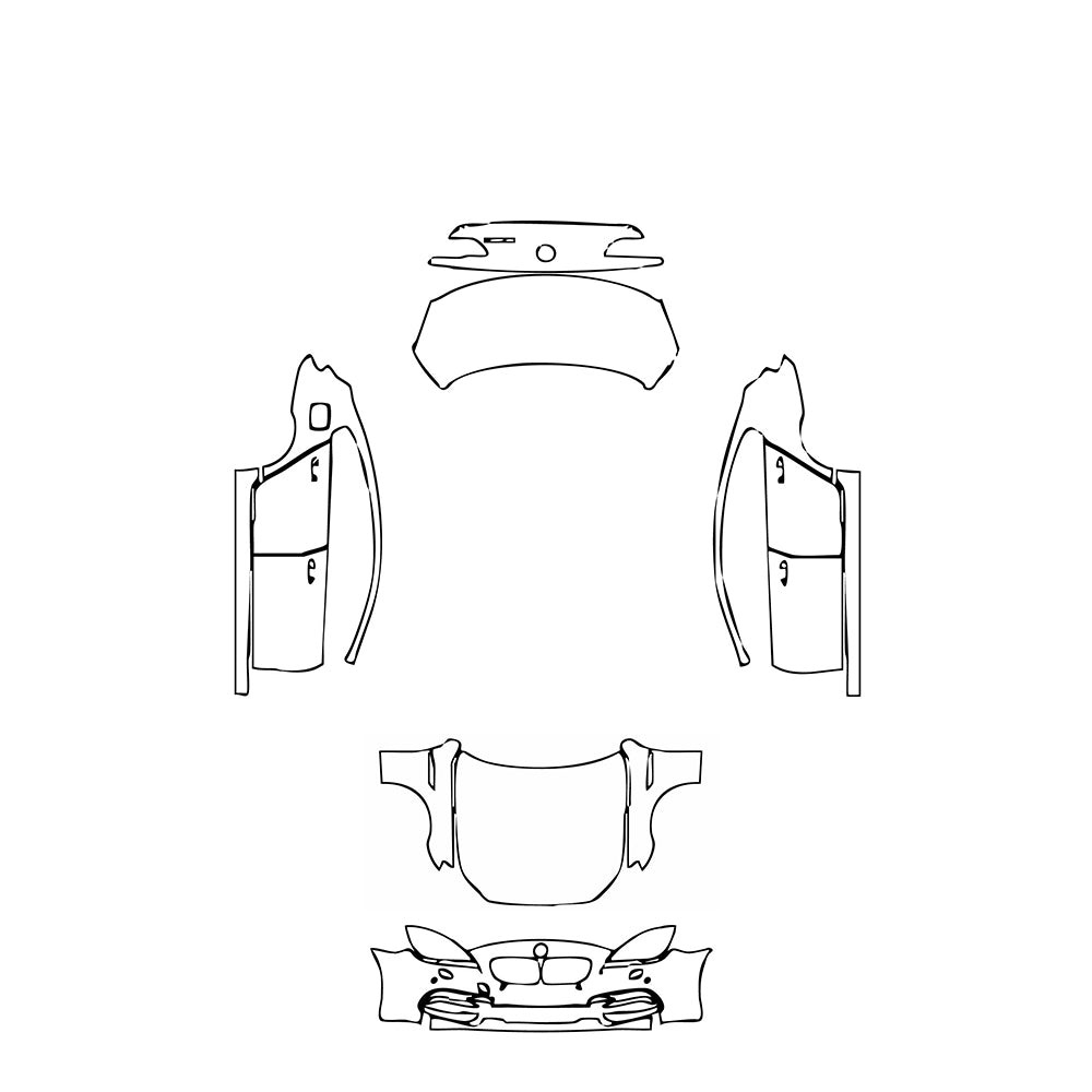Pre-Cut PPF BMW 6 Series Gran Coupe Base 2018 - PPF-Kits