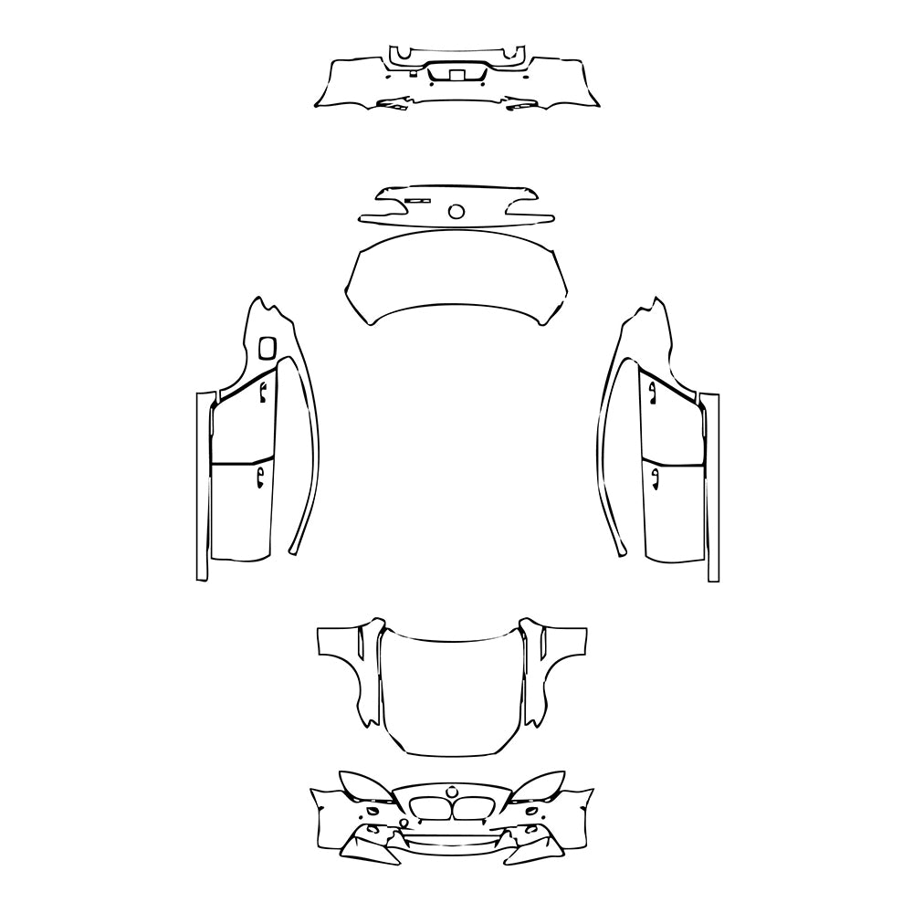 Pre-Cut PPF BMW 6 Series Gran Coupe M Sport 2014 - PPF-Kits