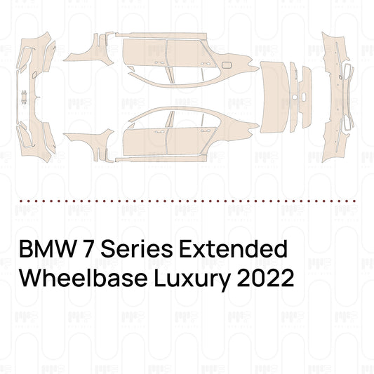 Pre-Cut PPF BMW 7 Series Extended Wheelbase Luxury 2022