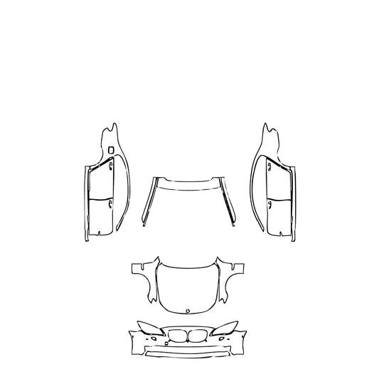 Pre-Cut PPF BMW 7 Series Luxury 2010 - PPF-Kits