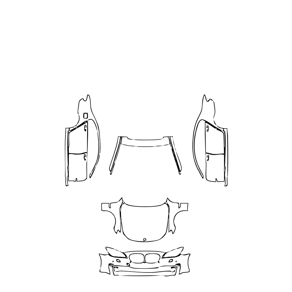 Pre-Cut PPF BMW 7 Series Luxury 2015 - PPF-Kits