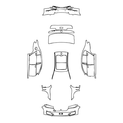 Pre-Cut PPF BMW 7 Series Luxury 2021 - PPF-Kits