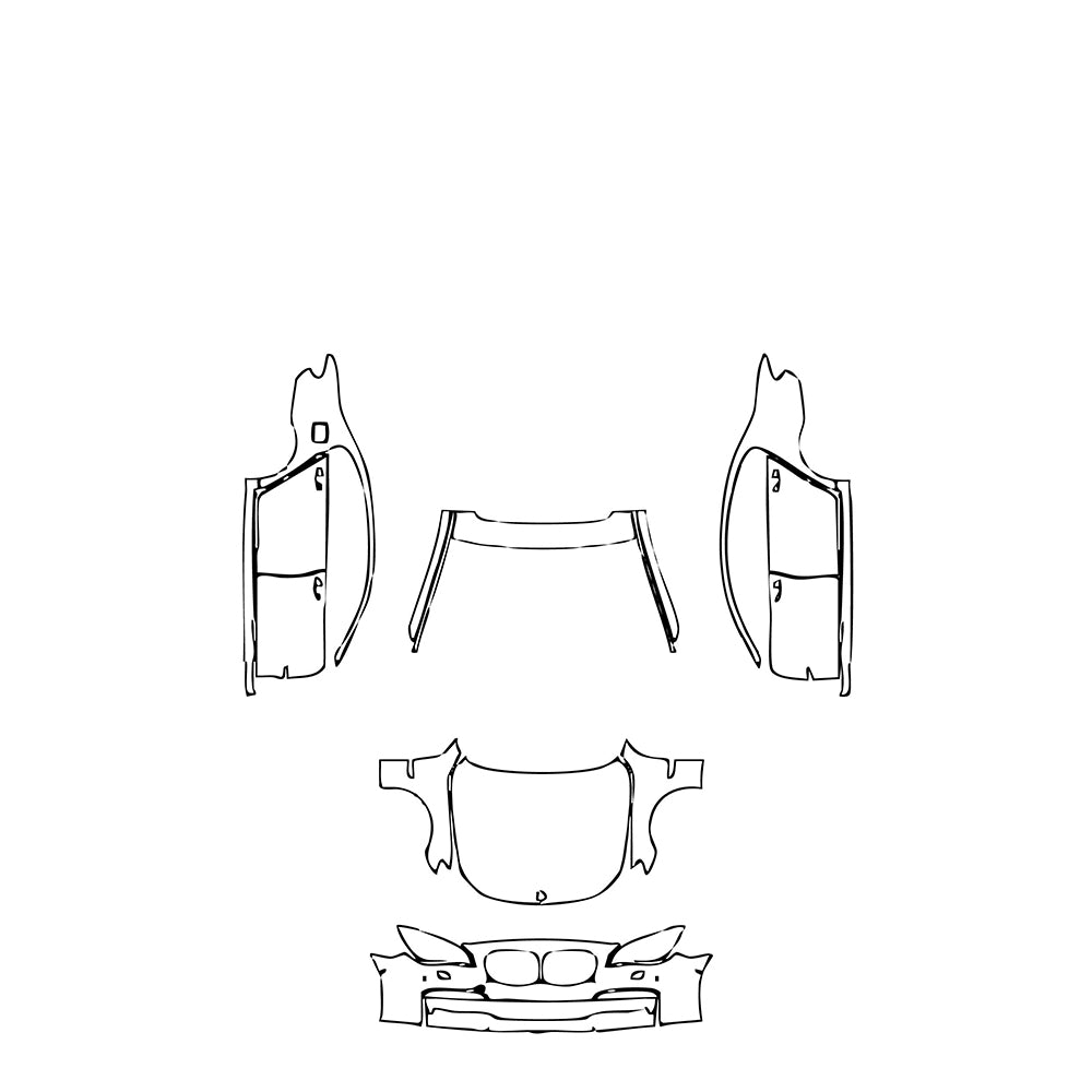 Pre-Cut PPF BMW 7 Series M Sport 2010 - PPF-Kits
