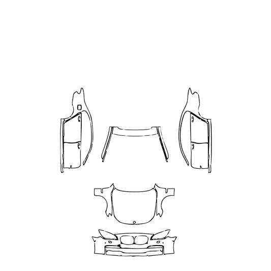 Pre-Cut PPF BMW 7 Series M Sport 2010 - PPF-Kits
