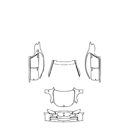 Pre-Cut PPF BMW 7 Series M Sport 2014 - PPF-Kits