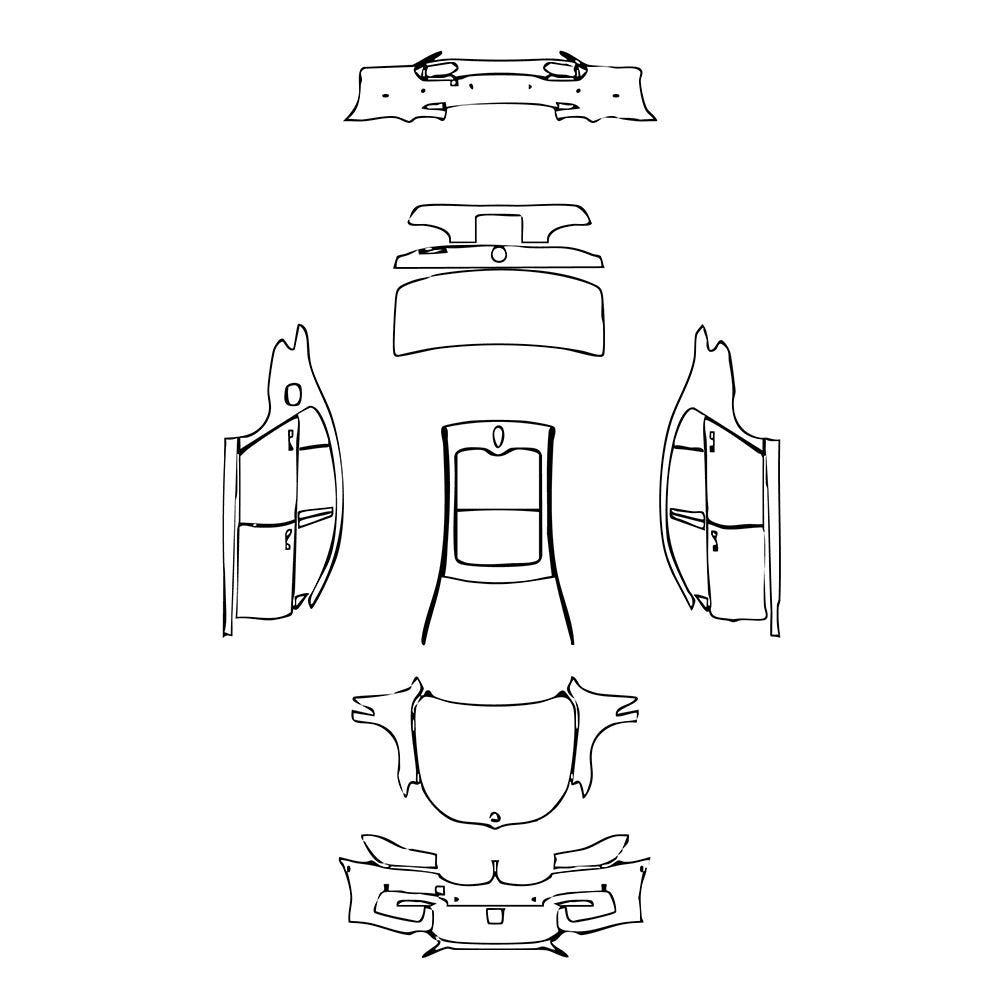 Pre-Cut PPF BMW 7 Series M Sport 2018 - PPF-Kits