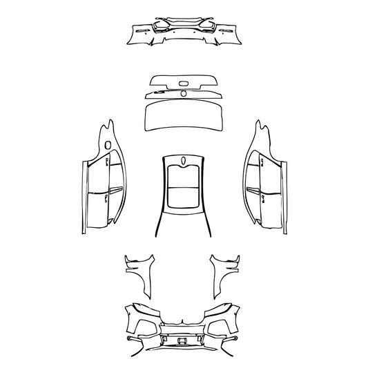 Pre-Cut PPF BMW 7 Series M Sport 2019 - PPF-Kits
