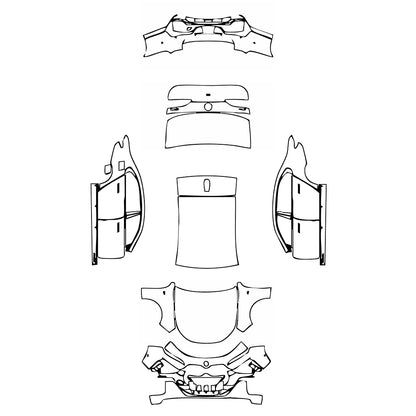 Pre-Cut PPF BMW 7 Series M Sport 2025 - PPF-Kits