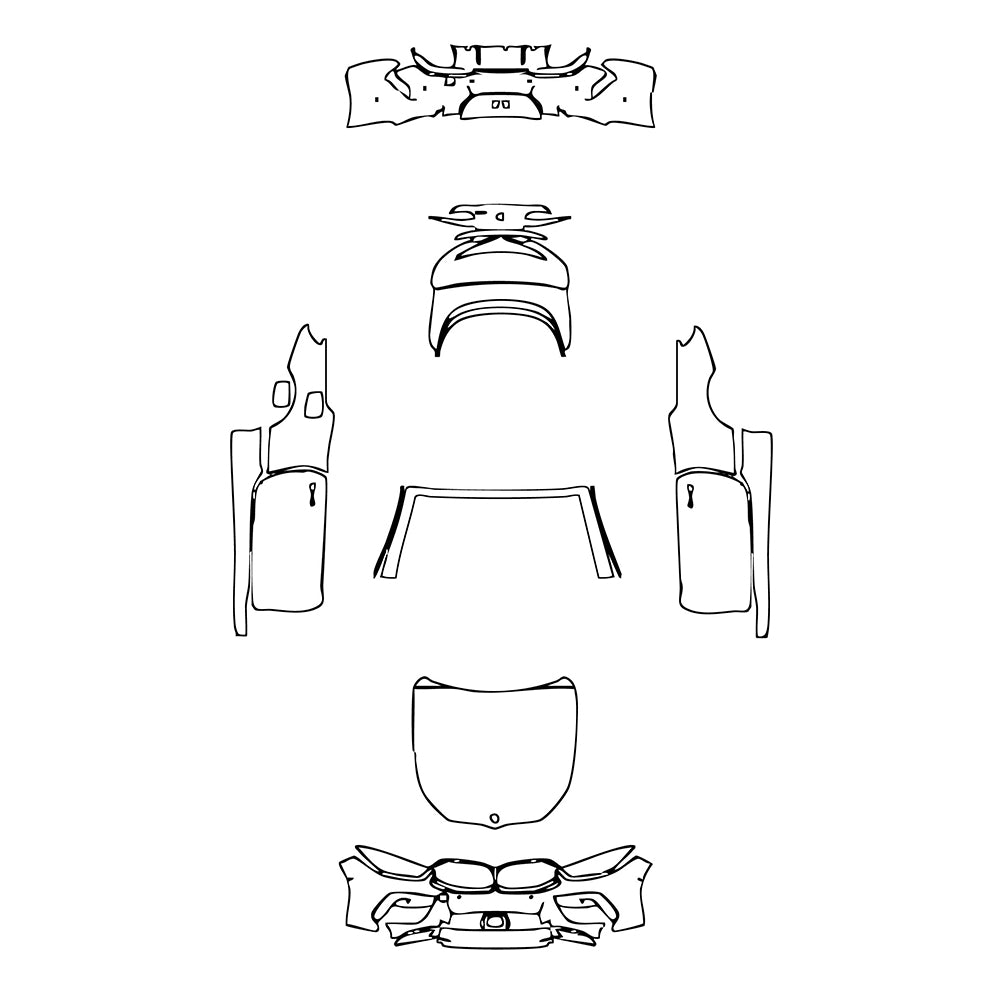 Pre-Cut PPF BMW 8 Series Convertible M8 2021 - PPF-Kits