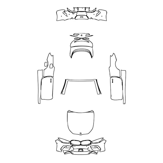 Pre-Cut PPF BMW 8 Series Convertible M8 2021 - PPF-Kits