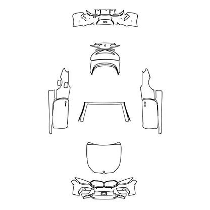 Pre-Cut PPF BMW 8 Series Convertible M8 2022 - PPF-Kits