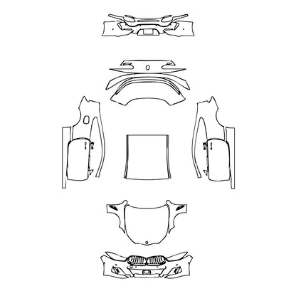 Pre-Cut PPF BMW 8 Series Coupe M850i 2021 - PPF-Kits