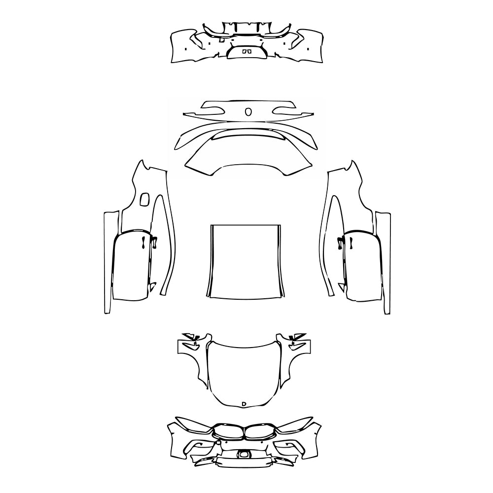 Pre-Cut PPF BMW 8 Series Coupe M8 2021 - PPF-Kits