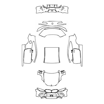 Pre-Cut PPF BMW 8 Series Coupe M8 2021 - PPF-Kits