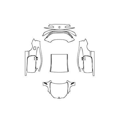 Pre-Cut PPF BMW 8 Series Coupe Sport 2021 - PPF-Kits