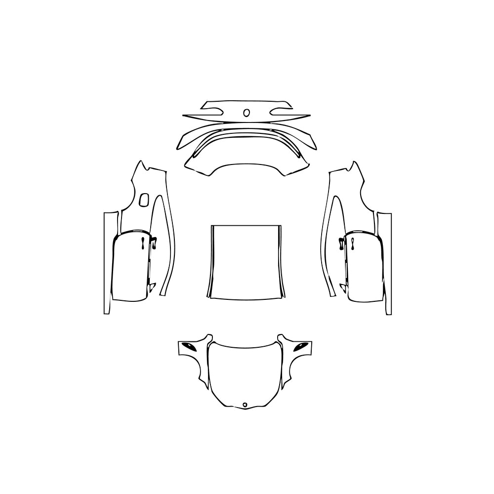 Pre-Cut PPF BMW 8 Series Coupe Sport 2024 - PPF-Kits