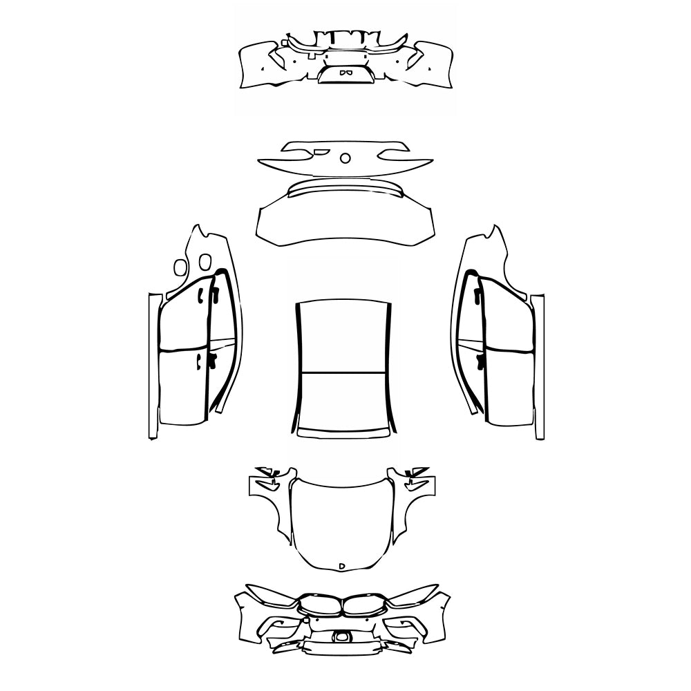 Pre-Cut PPF BMW 8 Series Gran Coupe M8 2019 - PPF-Kits