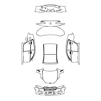 Pre-Cut PPF BMW 8 Series Gran Coupe Sport 2022 - PPF-Kits