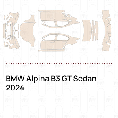 Pre-Cut PPF BMW Alpina B3 GT Sedan 2024