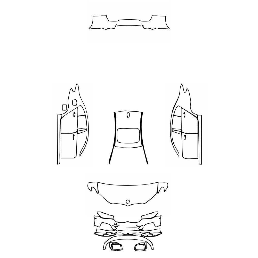 Pre-Cut PPF BMW Alpina B5 Saloon 2021 - PPF-Kits