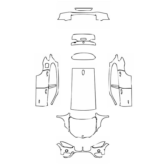 Pre-Cut PPF BMW X1 Standard Wheelbase Base 2019 - PPF-Kits