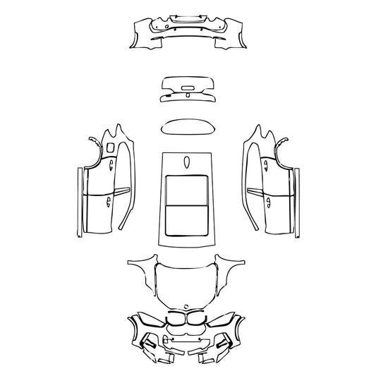 Pre-Cut PPF BMW X1 Standard Wheelbase M Sport 2021 - PPF-Kits