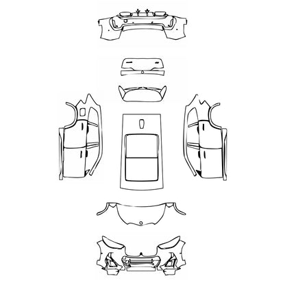 Pre-Cut PPF BMW X1 Standard Wheelbase M Sport 2023 - PPF-Kits