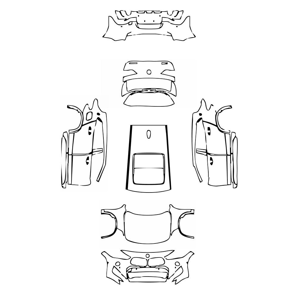 Pre-Cut PPF BMW X2 M Sport 2022 - PPF-Kits