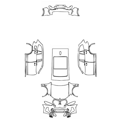 Pre-Cut PPF BMW X3 Standard Wheelbase M40i 2023 - PPF-Kits