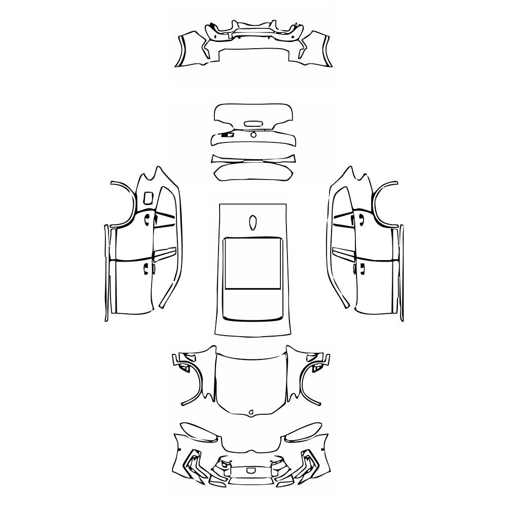 Pre-Cut PPF BMW X3 Standard Wheelbase X3 M 2022 - PPF-Kits