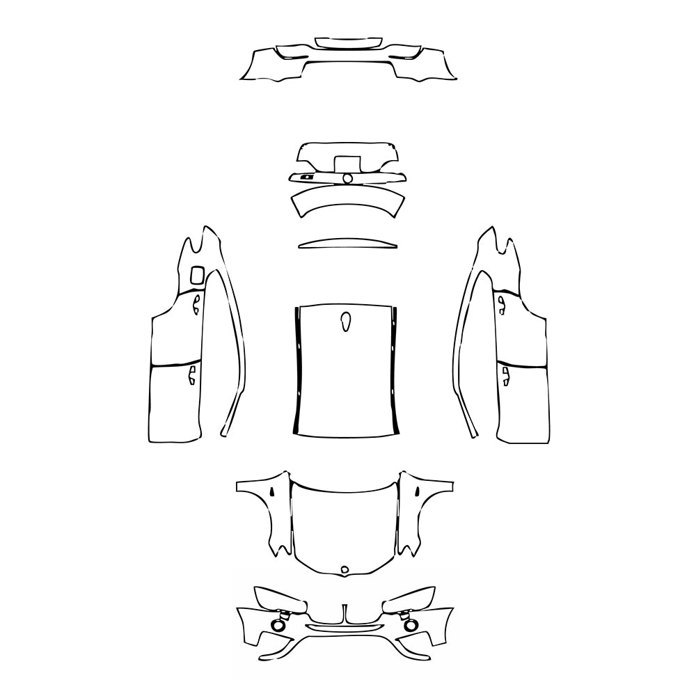 Pre-Cut PPF BMW X4 Base 2015 - PPF-Kits