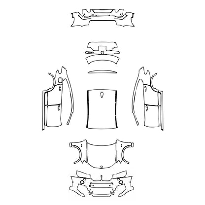 Pre-Cut PPF BMW X4 M40i 2018 - PPF-Kits