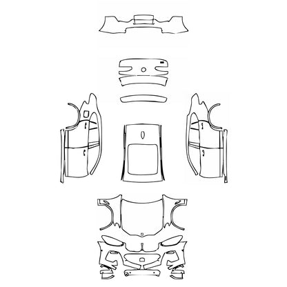 Pre-Cut PPF BMW X4 M40i 2020 - PPF-Kits